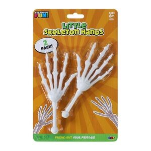 3pks Little Skeleton Hands - White